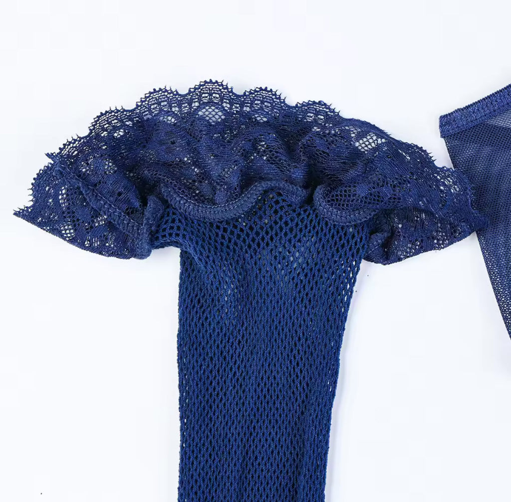 Royal Midnight Lingerie Set