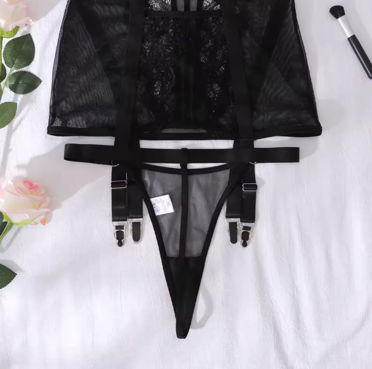 Black Mirage Nightdress