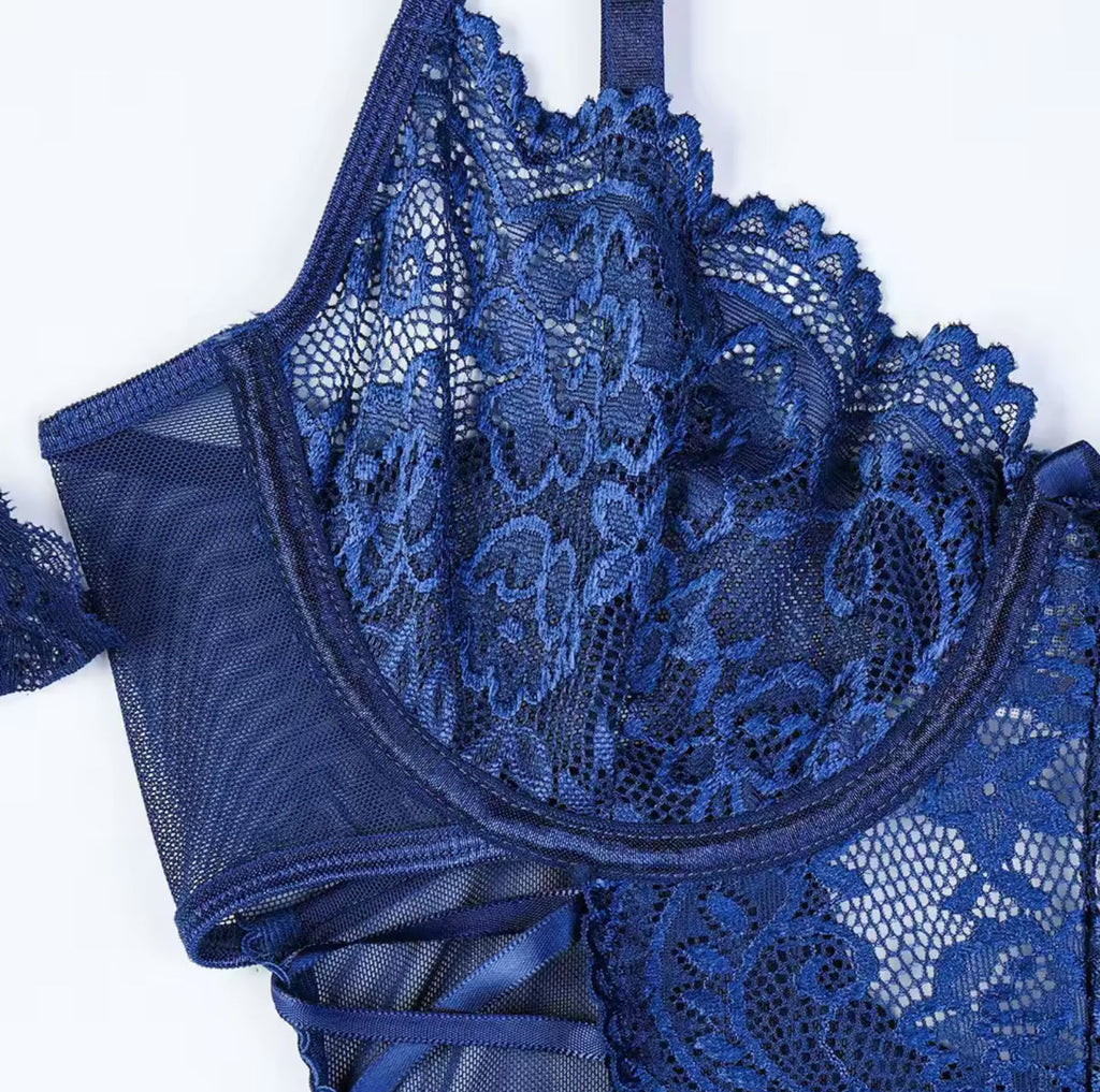 Royal Midnight Lingerie Set