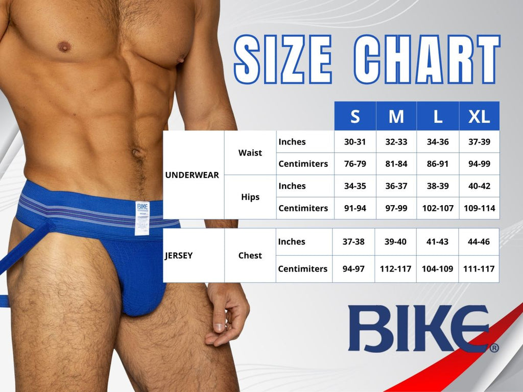 BIKE Athletic Men's Underwear BAS327 Stretch Cotton Brief Color Color Black