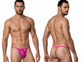 CandyMan 9586 Men's Underwear Mini G-String Color Magenta Mesh