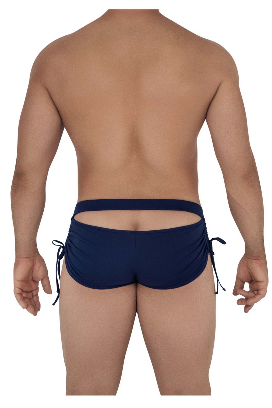 CandyMan 99602X Lounge Pajama Shorts Color Navy