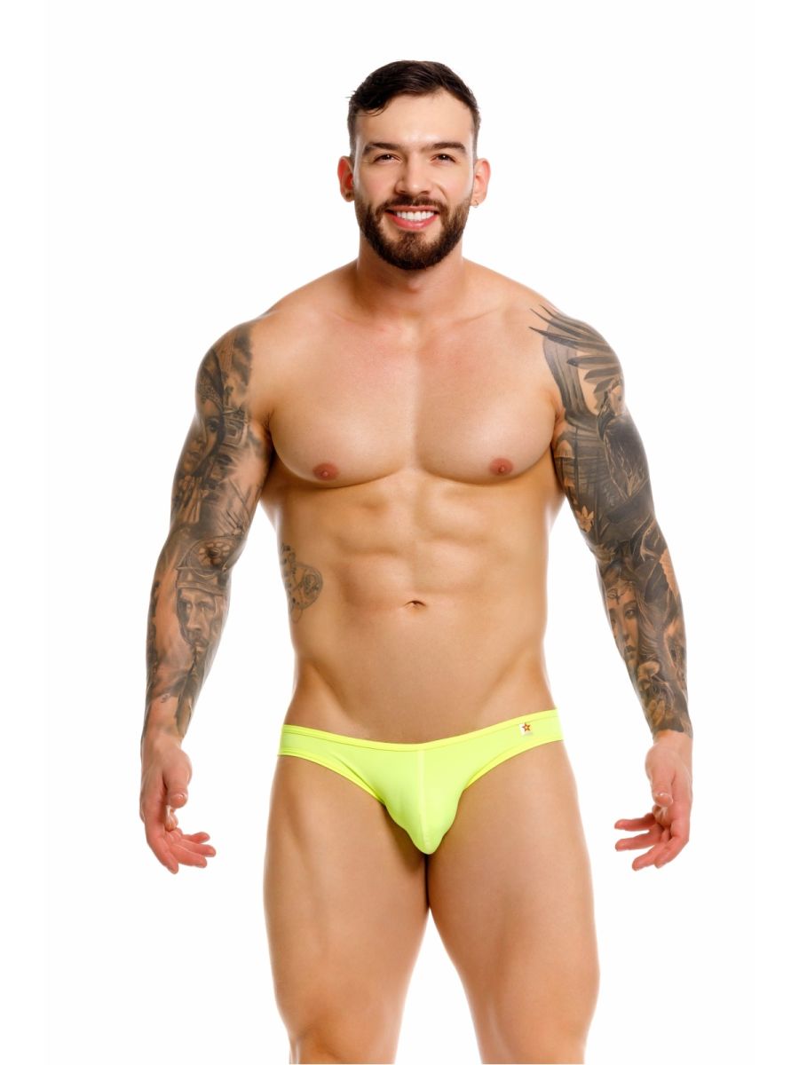 JOR Men's Underwear 2353 Origin Bikini Color Neon Green