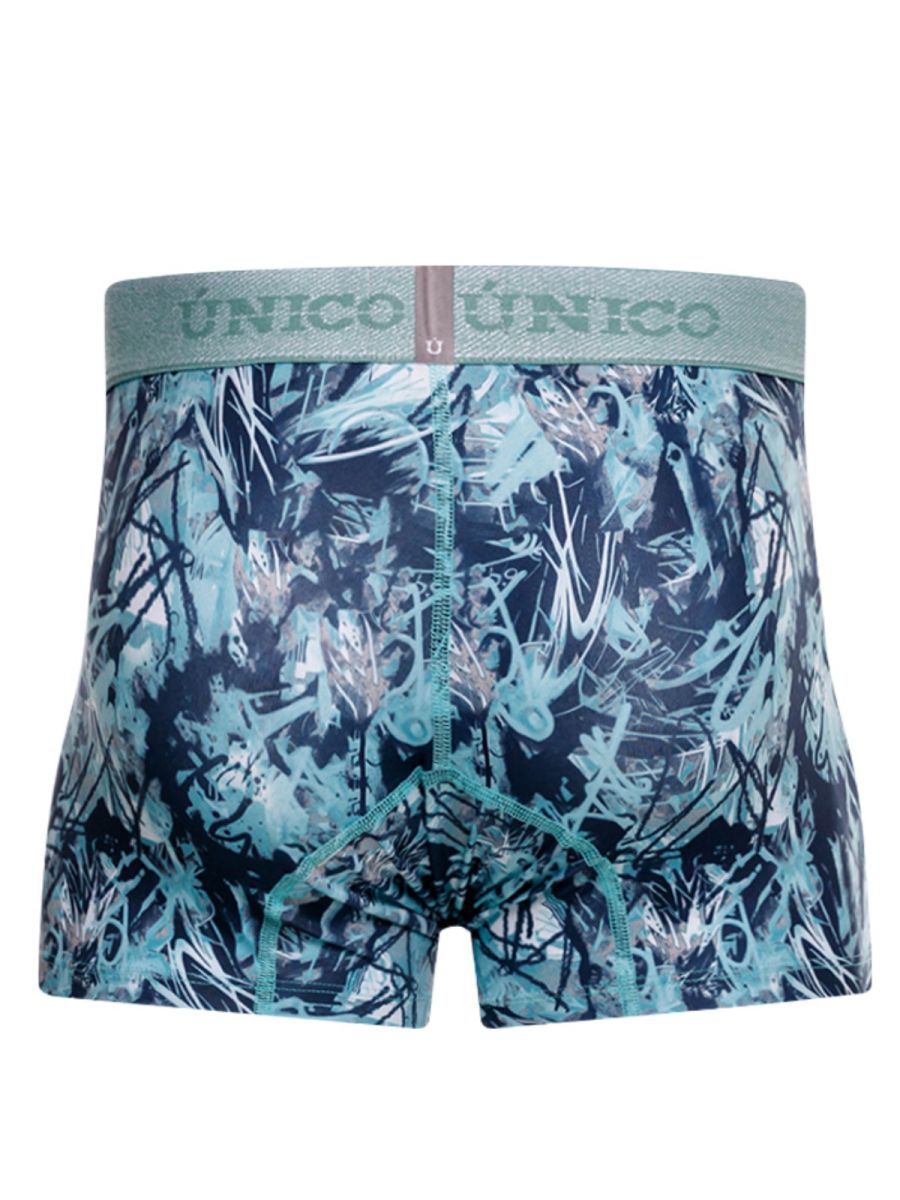 Mundo Unico Men's Underwear 26040100112 Tags Trunks Color 43-Blue