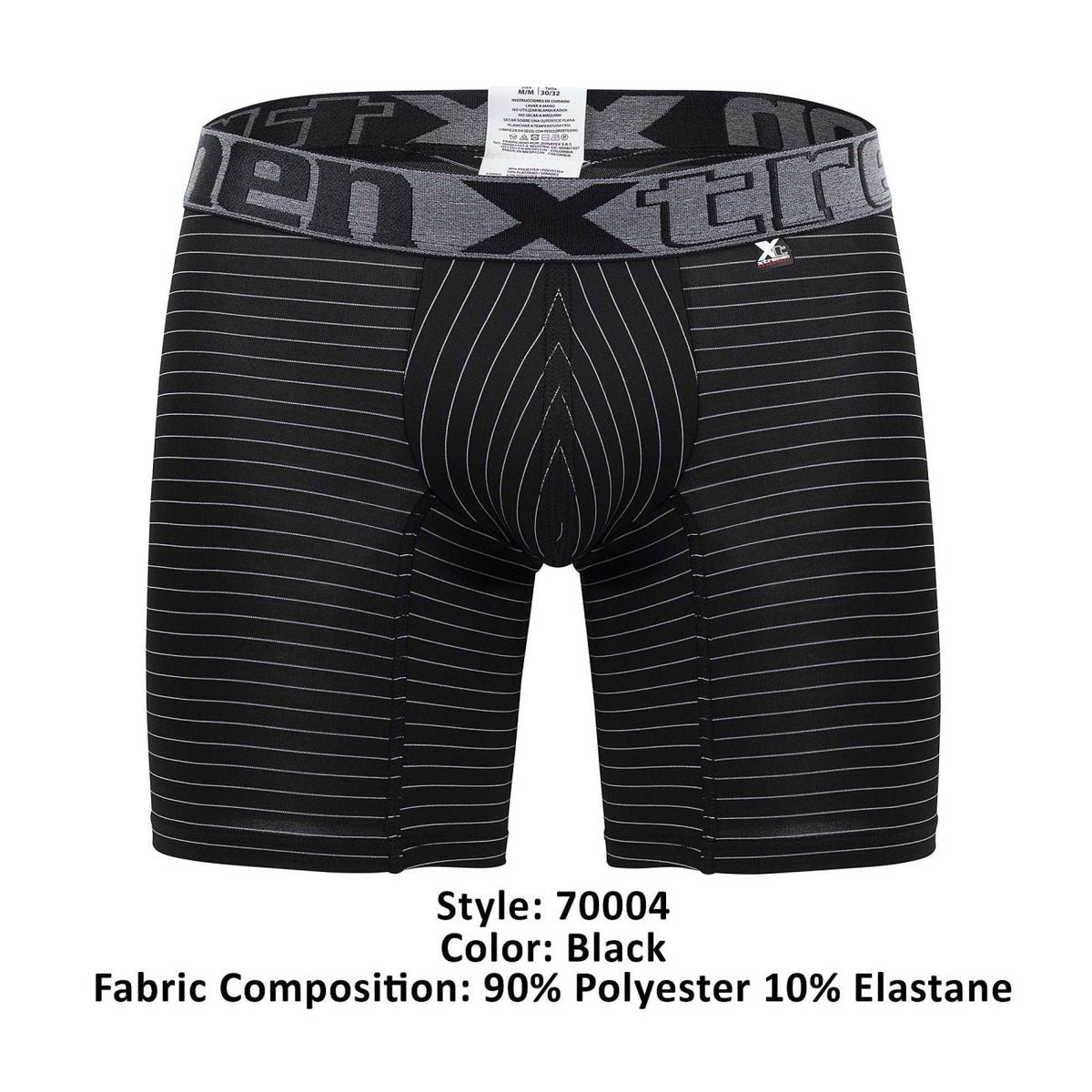 Xtremen Men's Underwear 70004 Plus Color Black