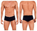 Xtremen Men's Underwear 91103X Microfiber Trunks Color Black