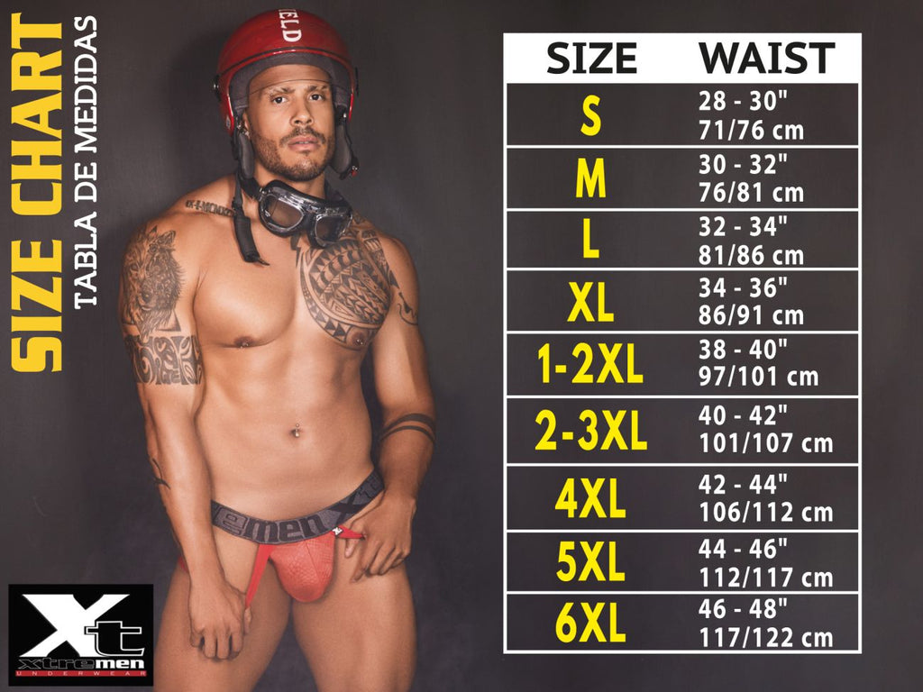 Xtremen Men's Underwear 91089X Frice Microfiber Bikini Color Pink
