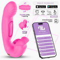INTOYOU APP SERIES - BIMBY VIBRADOR CON MORDISQUEO Y LENGUA DOBLE TAPPING CON APP