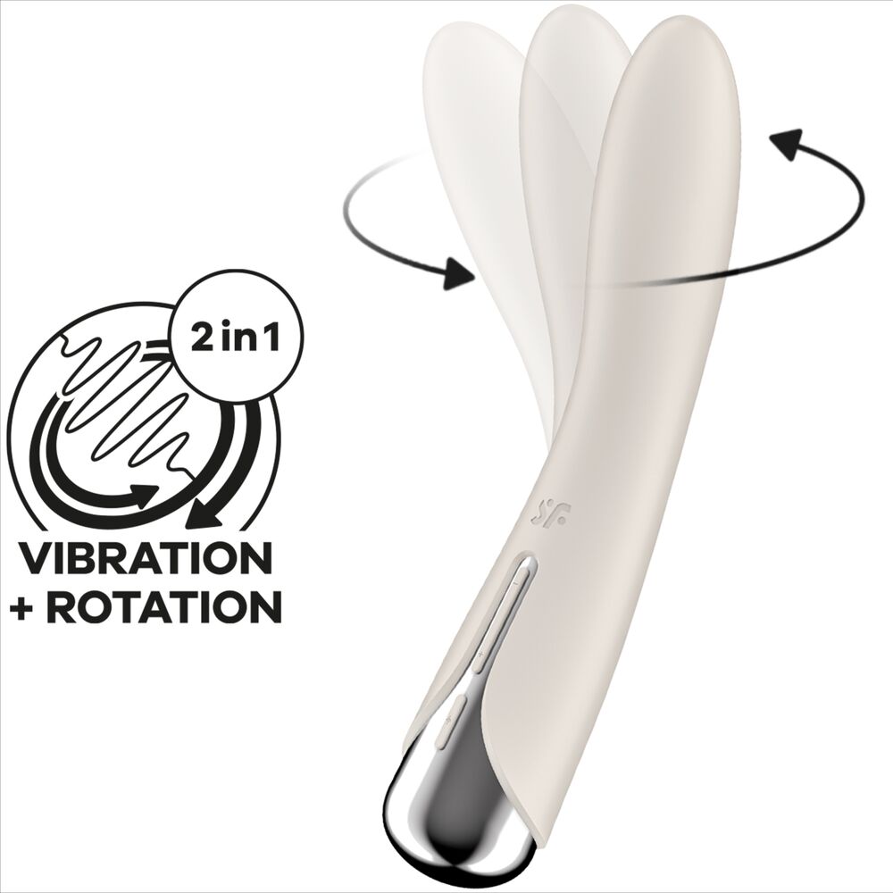 SATISFYER - SPINNING VIBE 1 VIBRADOR ROTADOR G-SPOT