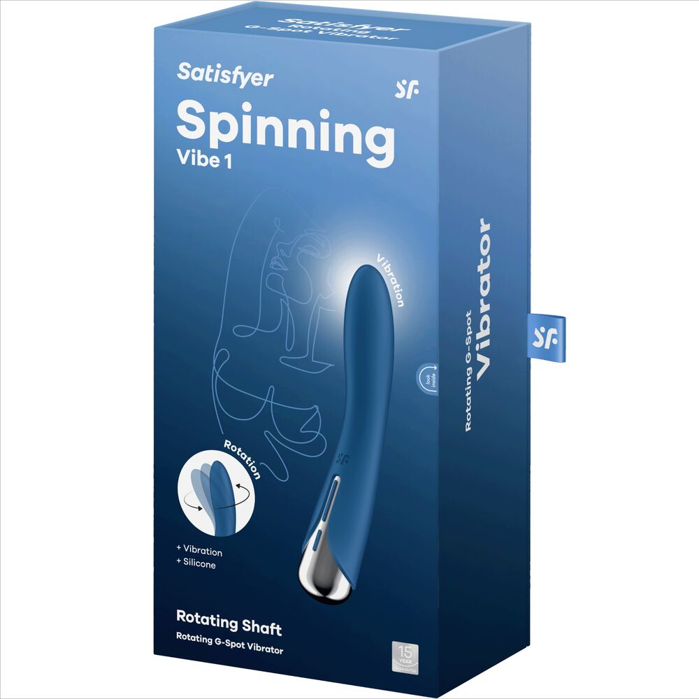 SATISFYER - SPINNING VIBE 1 VIBRADOR ROTADOR G-SPOT