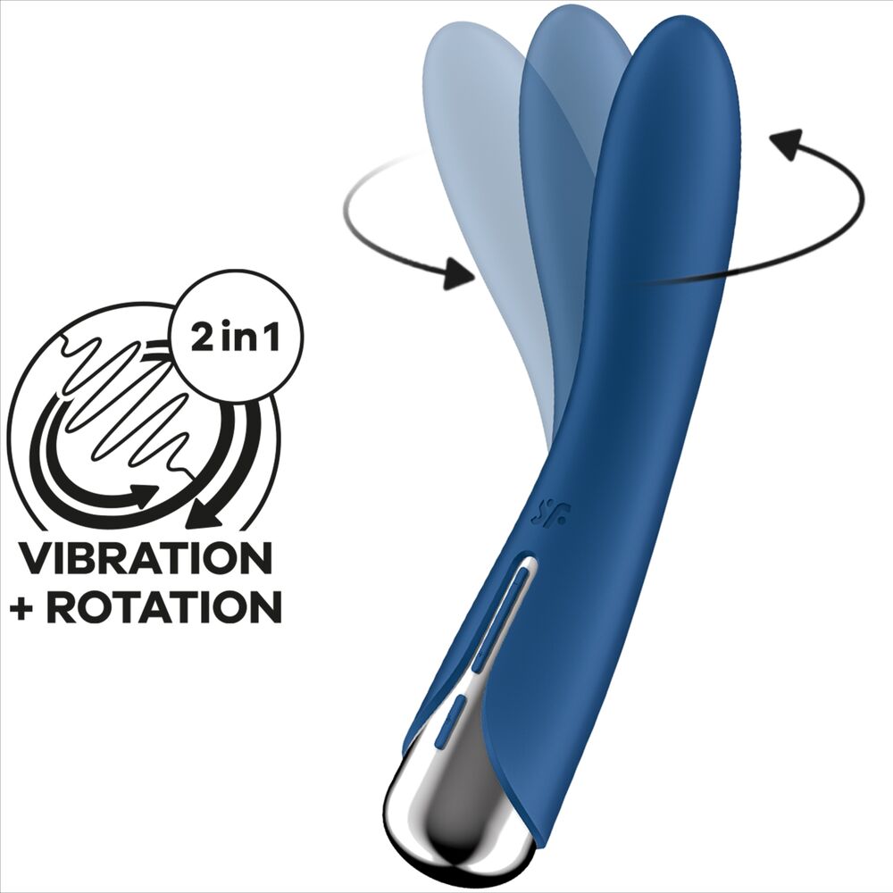 SATISFYER - SPINNING VIBE 1 VIBRADOR ROTADOR G-SPOT