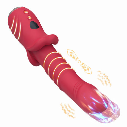ARMONY - DILDO VIBRADOR ESTIMULADOR PUNTO A ROJO