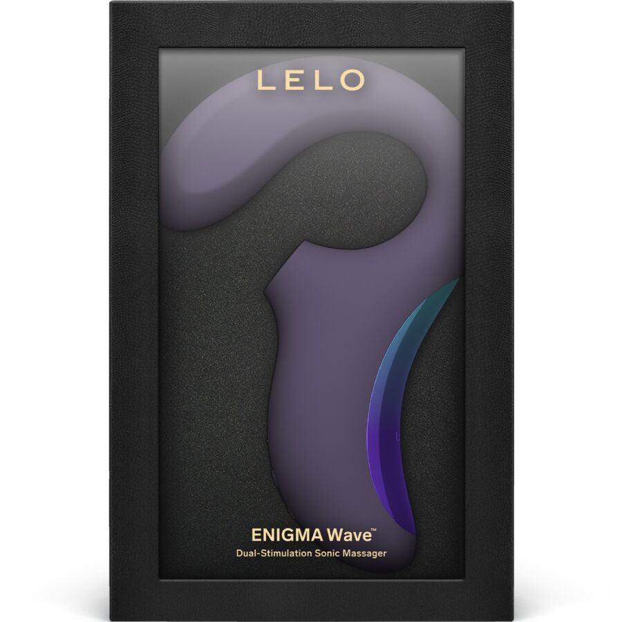 LELO - ENIGMA WAVE MASAJEADOR TRIPLE VIBRACIÓN MORADO
