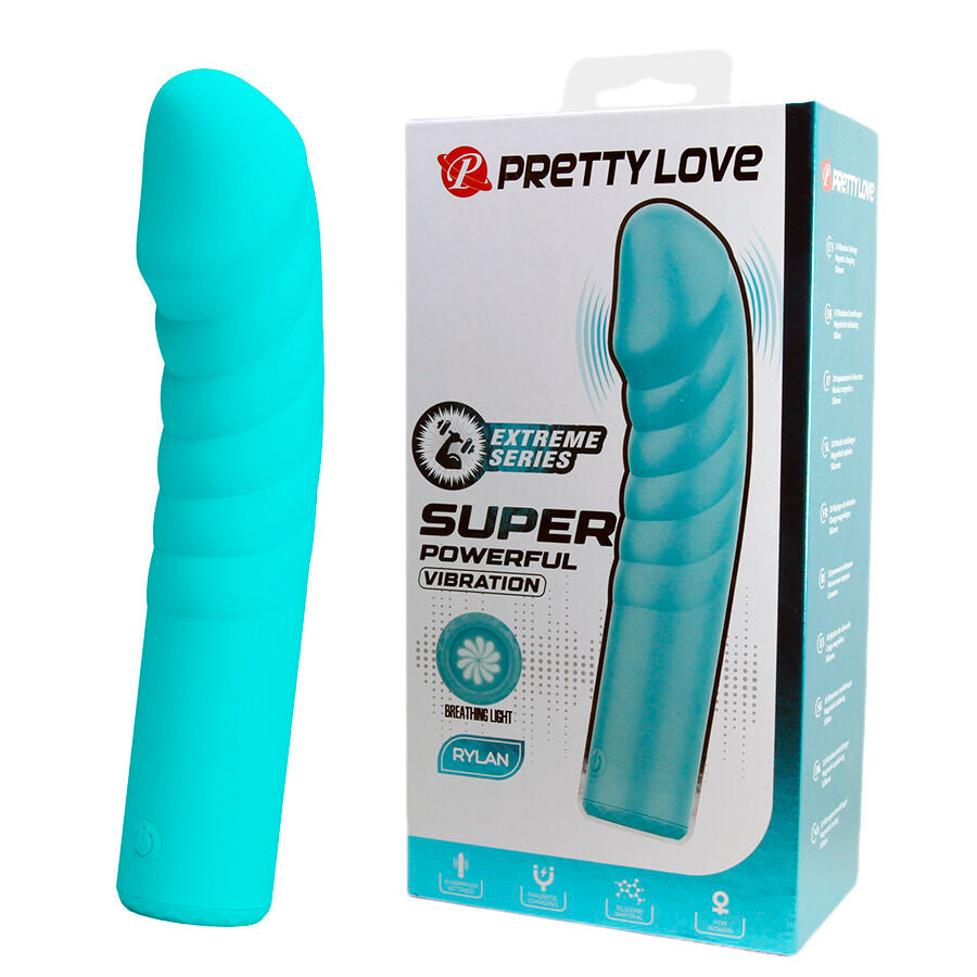PRETTY LOVE - RYLAN VIBRADOR PUNTO G AZUL