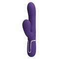 PRETTYLOVE - MARIANA VIBRADOR 4 EN 1 SILICONA MORADO