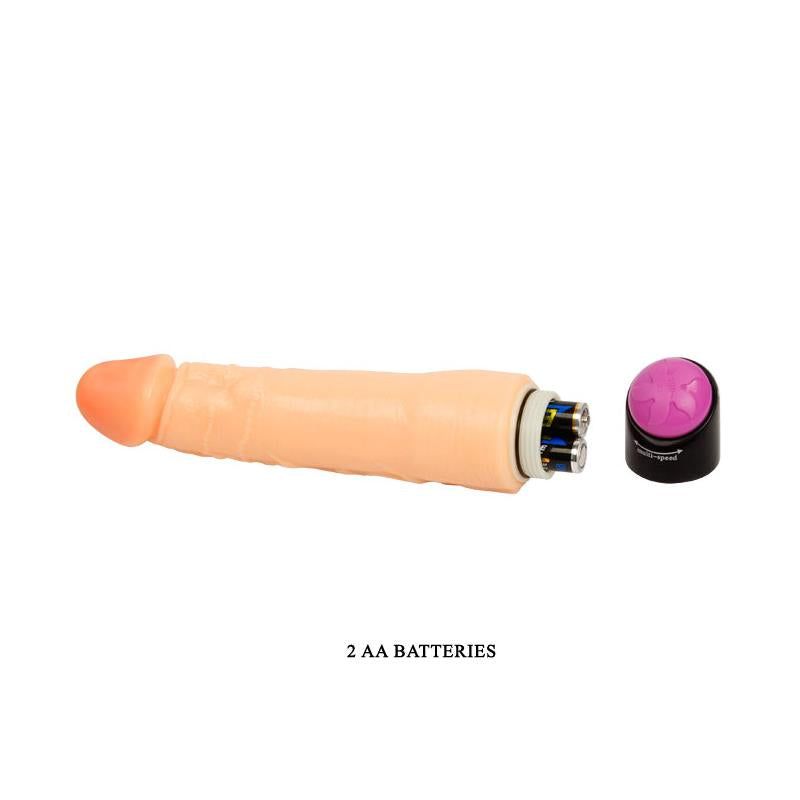BAILE - VIBRADOR COLOR NATURAL 25 CM
